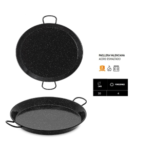 Paellera esmaltada 30cm