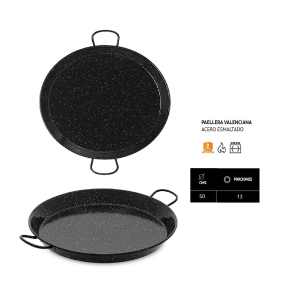 Paellera esmaltada 50cm