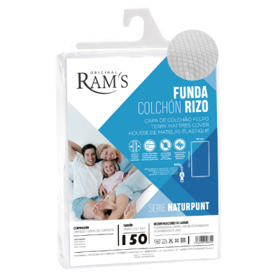 Funda de colchón rizado 150cm