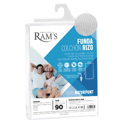 Funda de colchón rizado 90cm