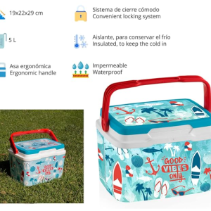 Nevera Portátil Térmica Capacidad 5L y 2 modelos