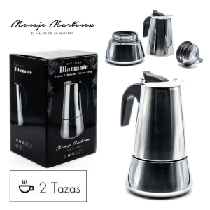 Cafetera de acero inoxidable - Inducción