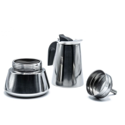 Cafetera de acero inoxidable - Inducción - Imagen 4