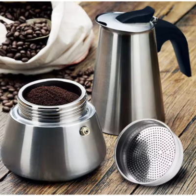 Cafetera de Acero Inoxidable - Distintos tamaños - Imagen 4