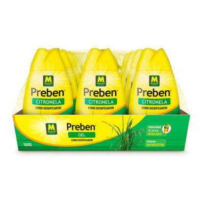Preben Citronela - Cono Dosificador - Gel de Citronela - Intensidad regulable - Imagen 2