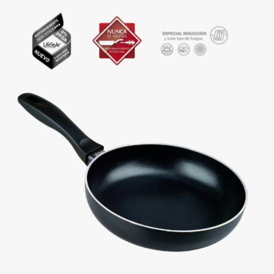 Sartén Aluminio - Apta para inducción, gas y vitrocerámica - PFOA Free - Imagen 2