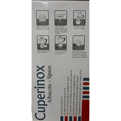 Cafetera de Aluminio de 3 a 12 Tazas - Imagen 2