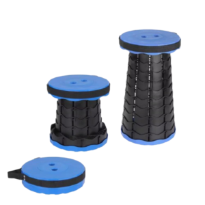 Taburete Portátil Telescópico - Con Asa para Transporte - Plegable
