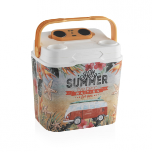 Nevera Portátil Térmica con altavoz 29L